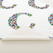 Initial Monogram Letter C Trendy Sherpadecke (3/4)