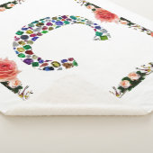 Initial Monogram Letter C Trendy Sherpadecke (3/4)