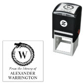 Initial Monogram Permastempel (Beispiel)