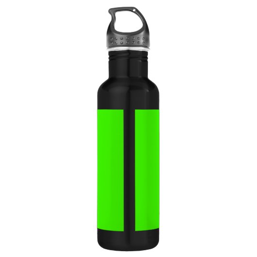 Initial-Monogramm für den Lime Green Wt griechisch Trinkflasche (Rückseite)