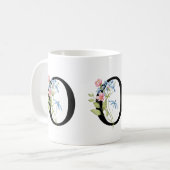 Initial-Monogramm-O-Tasse Kaffeetasse (Vorderseite Links)