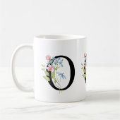 Initial-Monogramm-O-Tasse Kaffeetasse (Links)