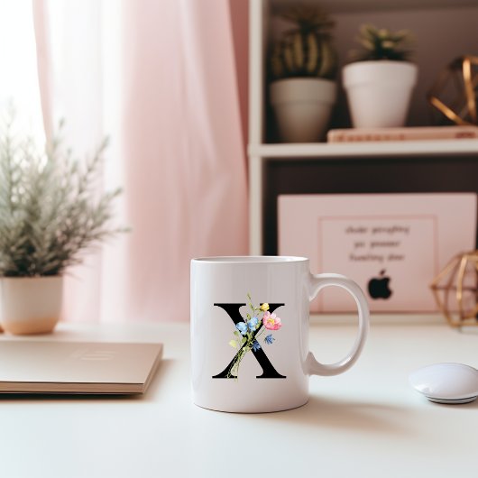 Initial-Monogramm-X-Tasse Kaffeetasse