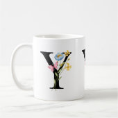 Initial-Monogramm-Y-Tasse Kaffeetasse (Links)