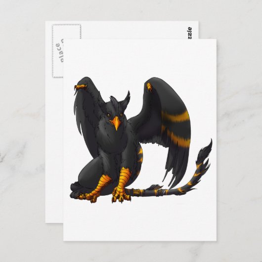 Initial Mura Postkarte (Vorne/Hinten)