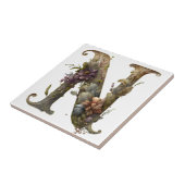Initial N Letter Keramik Tile Fliese (Seite)