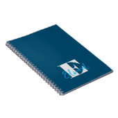 Initial + Name Personalisiert - Einfach anpassen - Notizblock (Rechte Seite)