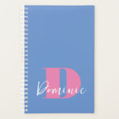 Initial + Name Personalisiert - Einfach anpassen - Planer (Vorderseite)