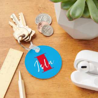 Initial + Name Personalisiert - Einfach anpassen - Schlüsselanhänger