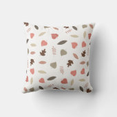 Initial "niedliche Waldtiere" Kissen (Rückseite)