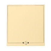 Initial Note Pad Notizblock (Vorderseite)