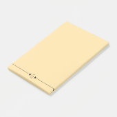 Initial Note Pad Post-it Klebezettel (angewinkelt)