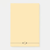 Initial Note Pad Post-it Klebezettel (Vorderseite)