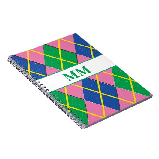 Initial Notizblock (Rechte Seite)