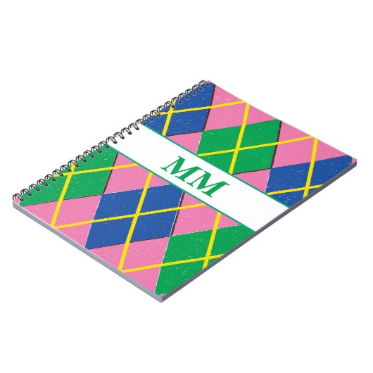 Initial Notizblock (Linke Seite)