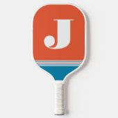 Initial Orange Pickleball Paddle (Vorderseite)