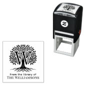 Initial Over Tree of Life Library Name #2B2 Permastempel (Beispiel)