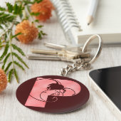 Initial P Schlüsselanhänger (Seite)