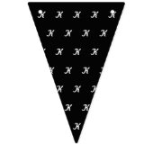 Initial Party Banner (Schwarz & Weiß) (Erste Fahne)