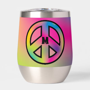 Initial "Peace Sign Custom