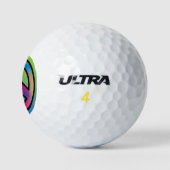 Initial "Peace Sign Custom Golfball (Logo)