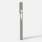 Initial Personalisierte Elegant Sage Green Monogra Case-Mate iPhone Hülle (Rückseite / Links)