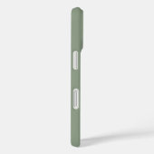 Initial Personalisierte Elegant Sage Green Monogra Case-Mate iPhone Hülle (Rückseite / Rechts)