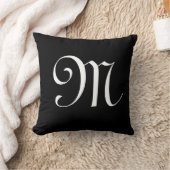 Initial Personalisierte Monogramm Kissen (Decke)