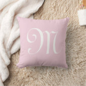 Initial Personalisierte Monogramm Kissen (Decke)