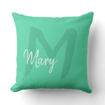 Initial personalisiertes farbiges Monogramm Letter