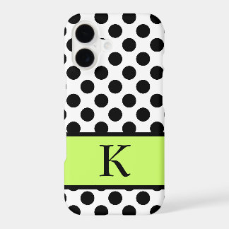 Initial Poka Dot iPhone 7 Plus Fall