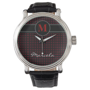 Initial/Punkt hinzufügen Armbanduhr