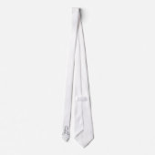 Initial R, grau auf weiß Krawatte (Rückseite)