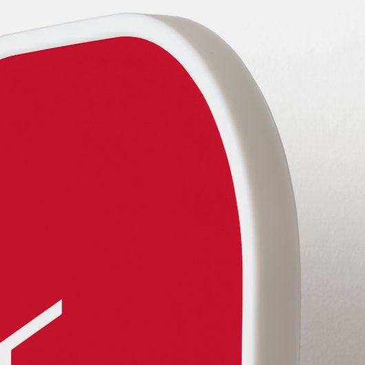 Initial Red Pickleball Paddle (Linke Seite)