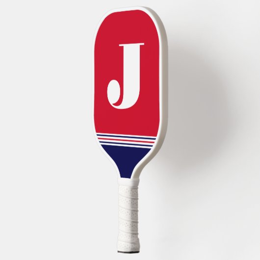 Initial Red Pickleball Paddle (Links)