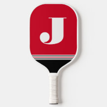 Initial Red Pickleball Paddle