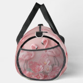 Initial, rosa Flamingo 3D-Design hinzufügen Duffle Bag (Rechts)