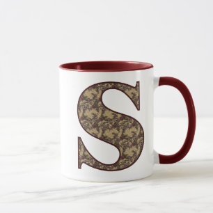 Initial S Elegant Tasse