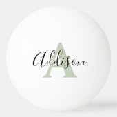 Initial Tischtennisball (Vorderseite)