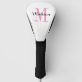 Initial und Name Personalisiert Golf Headcover (Vorderseite)