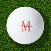Initial und Name Personalisiert Golfball