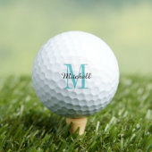 Initial und Name Personalisiert Golfball (Insitu T-Shirt)