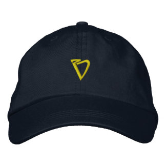 Initial "V" Designer Cap Bestickte Baseballkappe