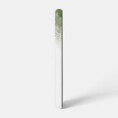 Initial V Gold & Grüne Elegant Samsung Galaxy Hülle (Linke Seite)