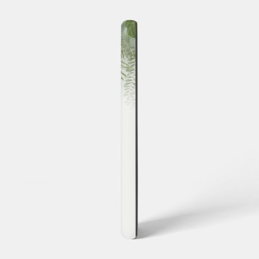 Initial V Gold & Grüne Elegant Samsung Galaxy Hülle (Linke Seite)