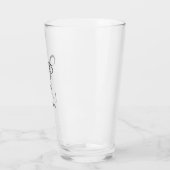 Initial V mit Nachname Glas der Klasse Monogramm (Links)