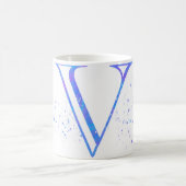 initial V mug Kaffeetasse (Mittel)