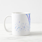 initial V mug Kaffeetasse (Links)