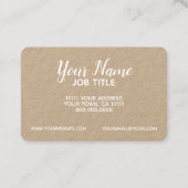 Initial Visitenkarte (Rückseite)