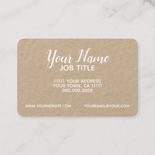 Initial Visitenkarte (Rückseite)